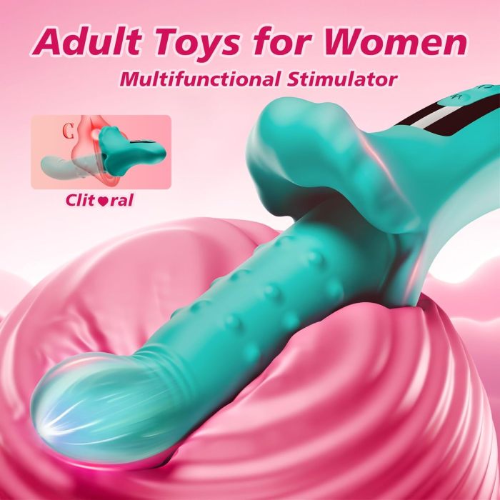Sexoralab™ 9 Vibrating 9 Swing, Anal Clit Nipple Vibradores Rabbit Vibrators, Adult Sex Toys & Games, Rose Sex Toy Dildo LCD Display