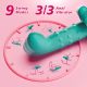 Sexoralab™ 9 Vibrating 9 Swing, Anal Clit Nipple Vibradores Rabbit Vibrators, Adult Sex Toys & Games, Rose Sex Toy Dildo LCD Display