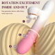 Rabbit - 360° Rotating Ball 7-Speed Extendable G-Spot Vibrator with 7 Intensity Settings