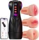 Sexoralab -3 Sleeves Sets AI Sync Pocket Pussy Penis Pump with 9 Sucking & 9 Vibrating