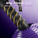 Rotating Telescopic G-Spot Rabbit Vibrator