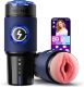 AI & APP Control Thrusting Male Stroker with 360° Heating, 5-Speed Smooth Motion Adult Mens
