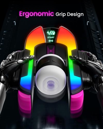 Interstellar Warship Male Masturbator with Advanced AI Interactive Technology