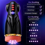 Sexoralab -3 Sleeves Sets AI Sync Pocket Pussy Penis Pump with 9 Sucking & 9 Vibrating