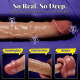 Sexoralab™ 9-Inch Mouth Swing Vibrating Dildo with Heat & Remote
