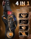 Sexoralab™4-in-1 Male Glans Licking Exerciser with 10 Vibration and Licking Modes
