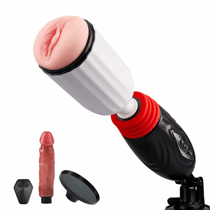 Sexoralab™ - 2 in 1 Thrusting Heating Couples Sex Machine with Remote ControlStella - 2 in 1 Thrusting Heating Couples Sex Machine with Remote Control