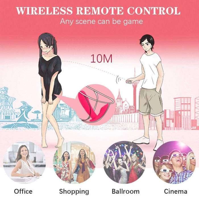 Wearable Remote Control Butterfly Vibrator