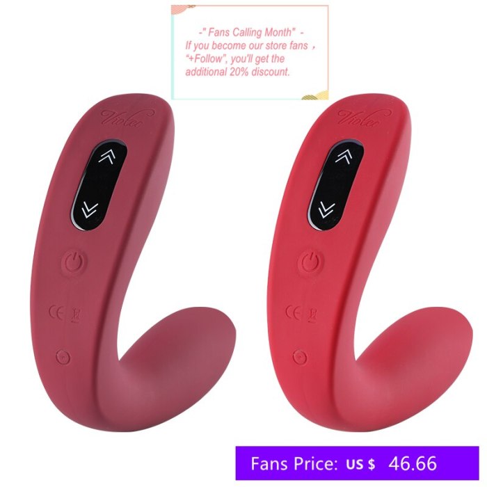 Wearable and Invisible Vibrator with 6 Modes 5 Level Intensity