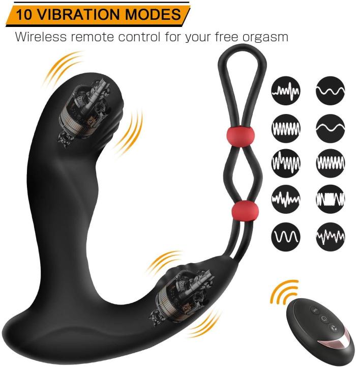 JUNAI™ Remote Control Prostate Massager