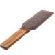 Distressed Wooden Handle Rivet Leather Paddle