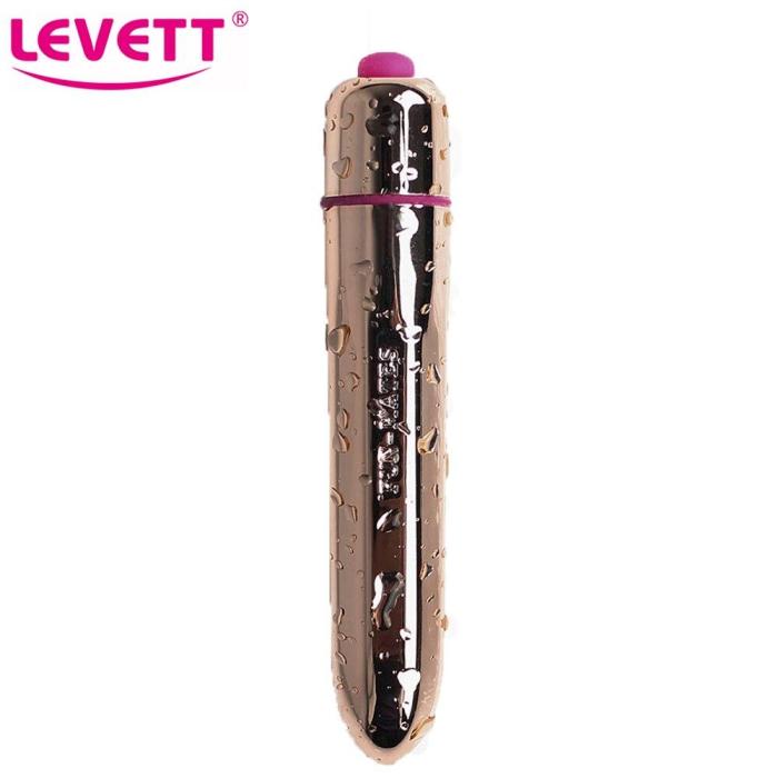LEVETT 16 Speeds Bullet Vibrators For Women Finger G-Spot Clitoris Stimulator