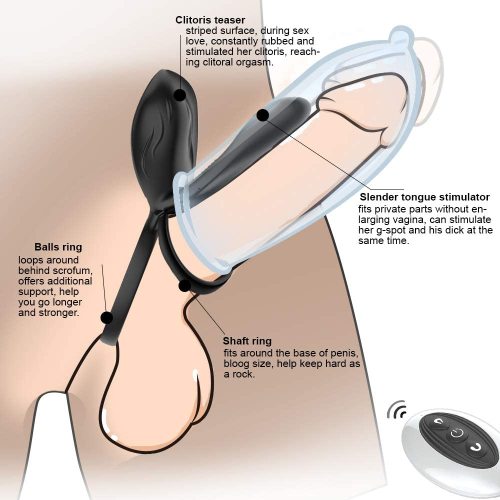 Vibrating Penis Ring For Couple