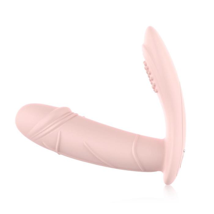 10x Thump Beat Clitoris&Automatic Heating-Wearable Butterfly Vibrator
