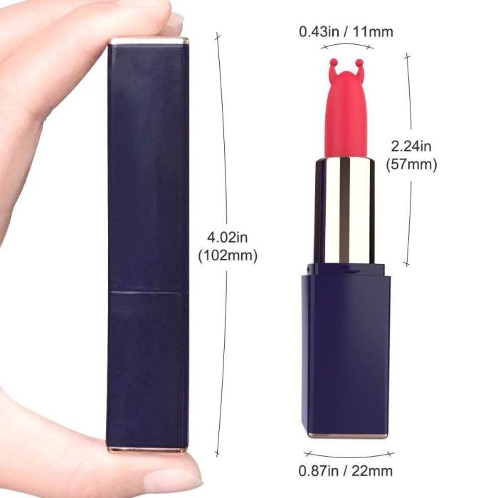 Bisous-Mystery Lipstick Shaped Bullet Vibrator