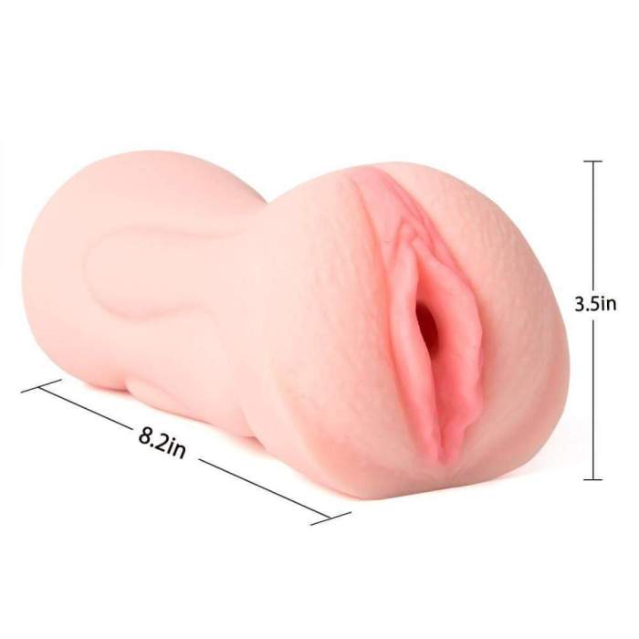 Blowjoblove 8.2 Inch 2-in-1 Realistic Mouth Clitoris Masturbation Pocket Pussy