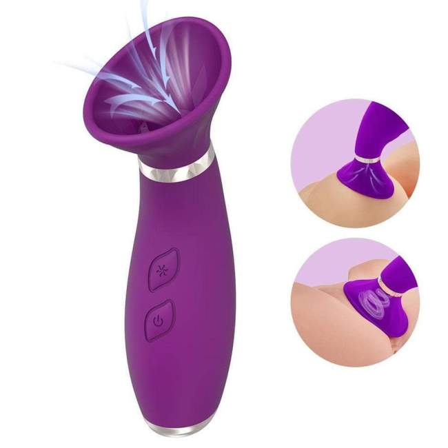Buyging™ Sucking and Licking Tongue Stimulation Vibrator for Women