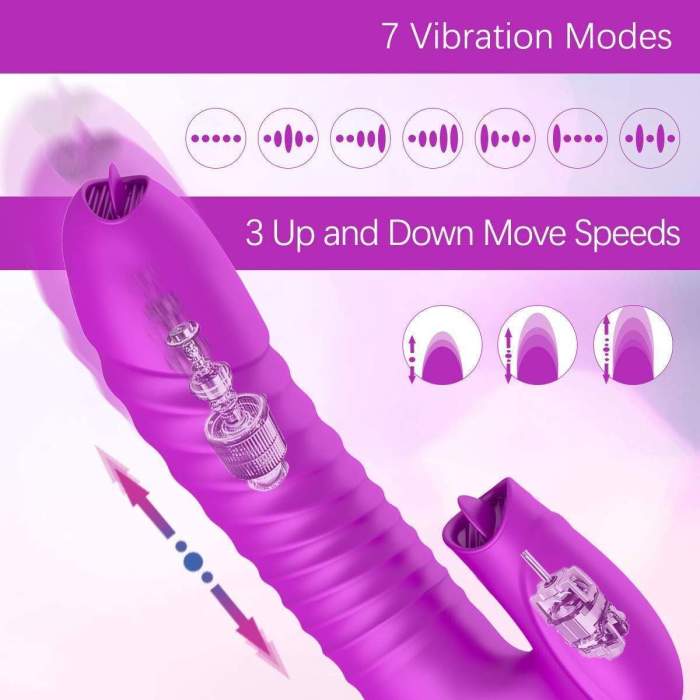 G-Spot Rabbit Vibrator Vibrating Dildo