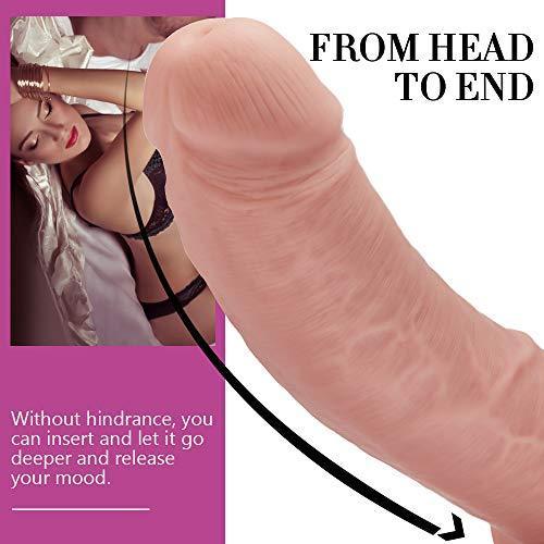 8 Inch Huge Glans Lifelike Penis Realistic Dildo