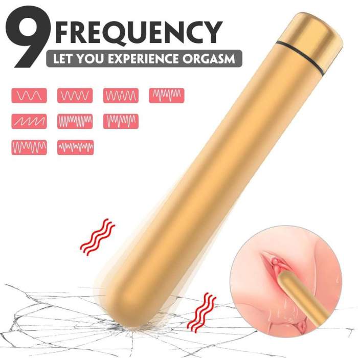 Quiet Metal Bullet Vibrator(Extended Size)