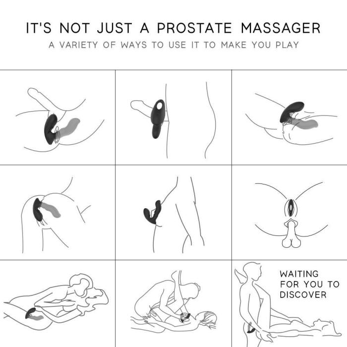 Prostate Massage, Anal Massage And Testicular Massage Are Three-Step Anal Toys