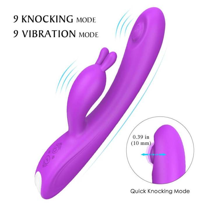 Rabbit Vibrator, Clitoris And G-Spot Dual Stimulation