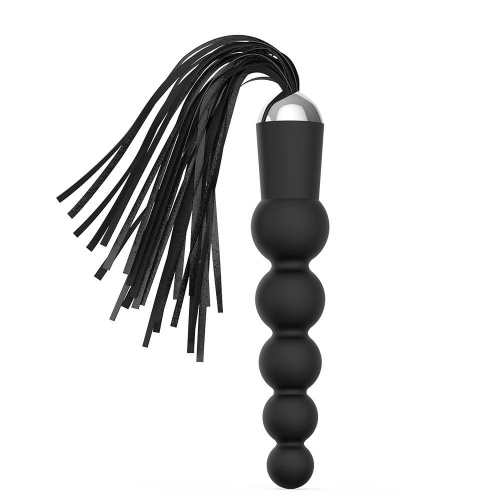 2-In-1 Silicone SM Whip Butt Plug