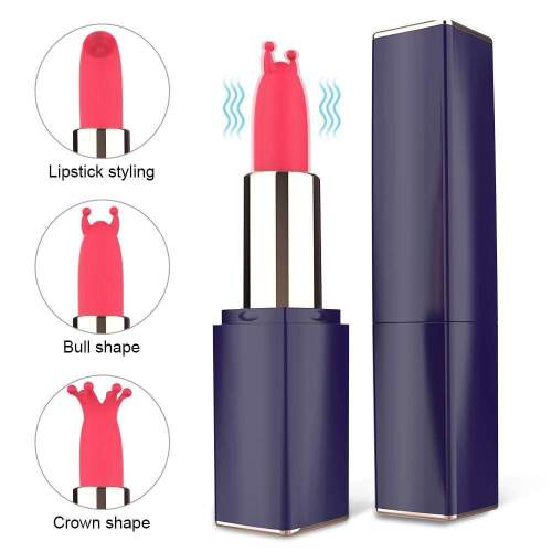 Quiet and Discreet Lipstick Shaped Bullet Vibrator