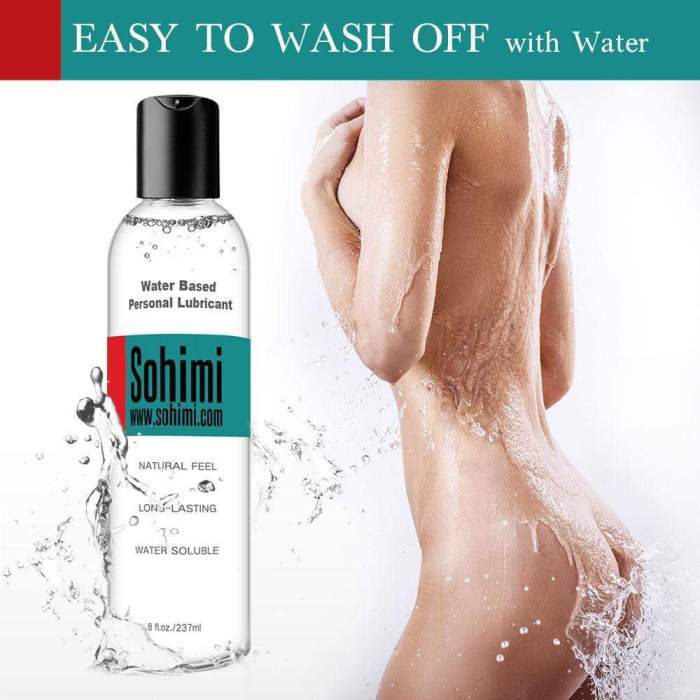 Long-Lasting Natural Feel Water Based Personal Lubricant 