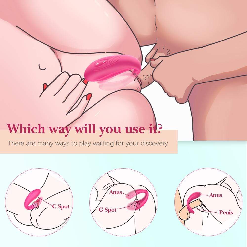 Buyging™ Wireless Couple Vibrator for Clitoral & G-Spot Stimulation