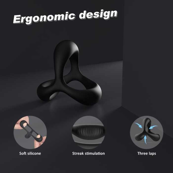 Buyging™ Silicone Penis Ring for Erection Enhancing Sex Toy