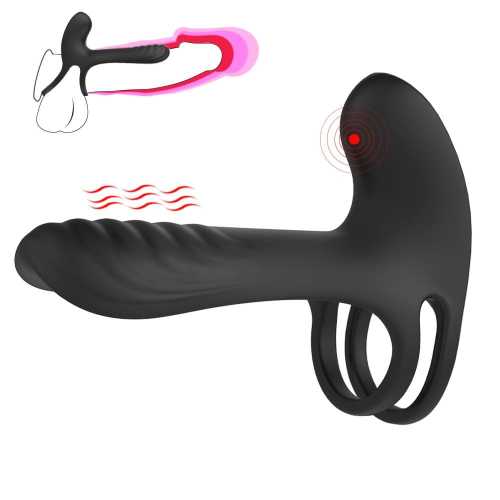 Pulse Vibrating Girth Enhancer Penis Ring
