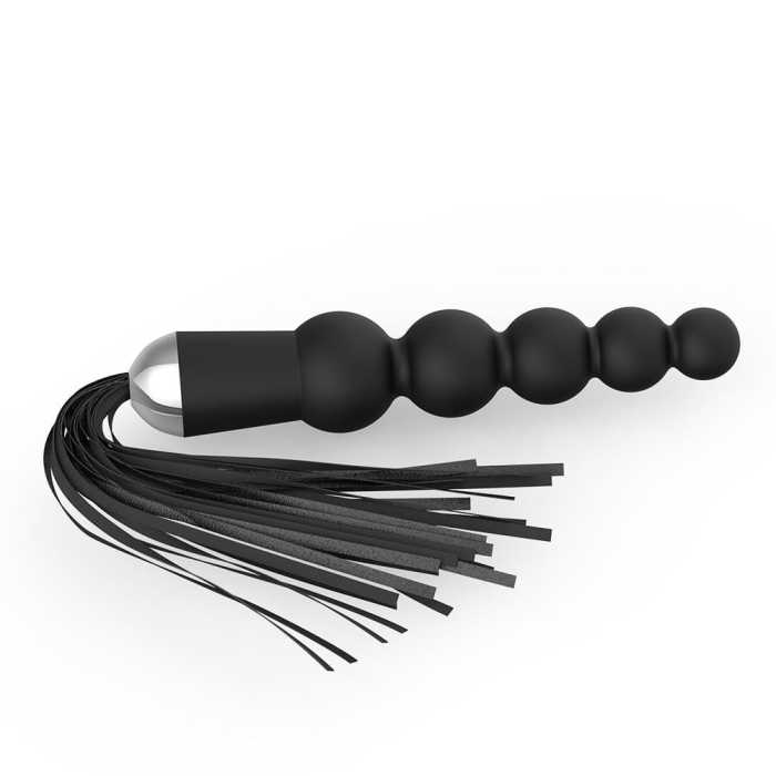 2-In-1 Silicone SM Whip Butt Plug