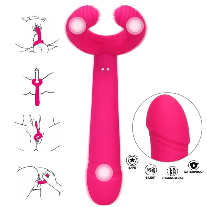 64 Vibrating Modes Dildo Vibrator Sexy Toys For Women Men Couples G Spots Clitoris Testicle Penis Stimulator Massager Adult Toys