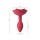 Red Rose Silicone Anal Cosplay Plug