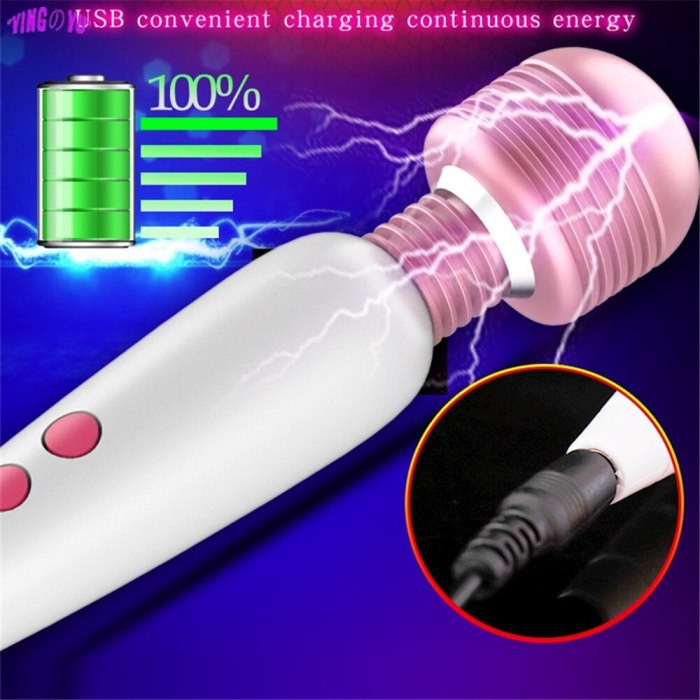 Dildo Vibrator Clitoris Stimulator USB Rechargeab