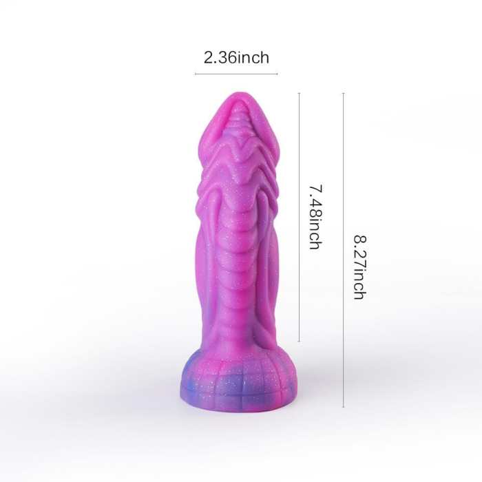 Starry Sky Fantasy Suction Cup Huge Dildo