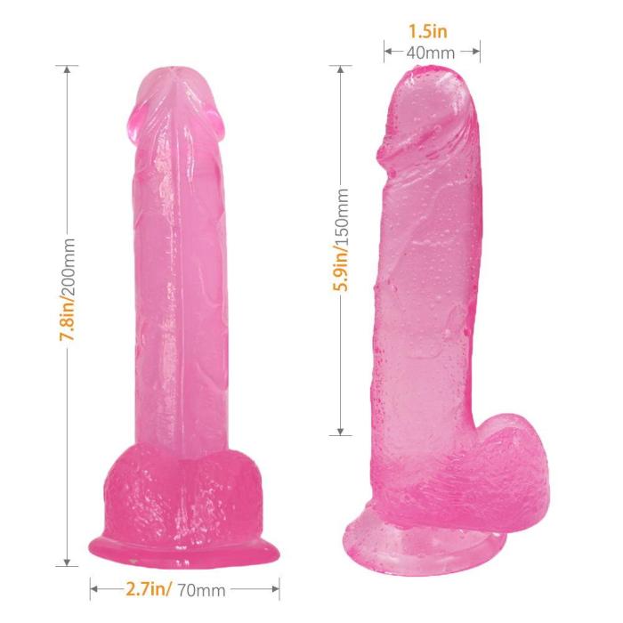 Realistic Flexible 7 inch Dildo