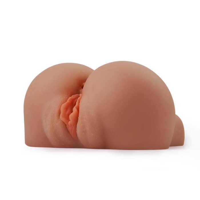 3.25 lb Rounded Butts Realistic Male Masturbator in Sexy Brown