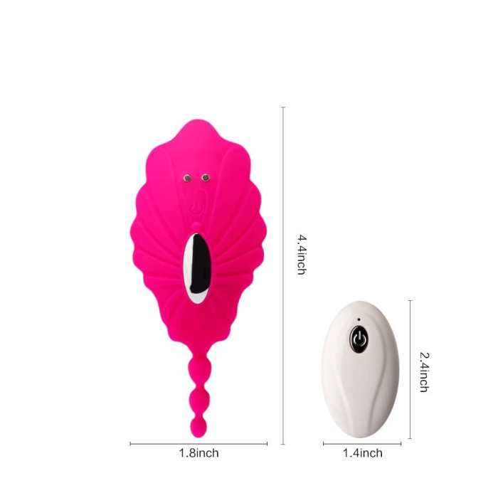 Shell-shaped and Wearable Remote Control Vibrator