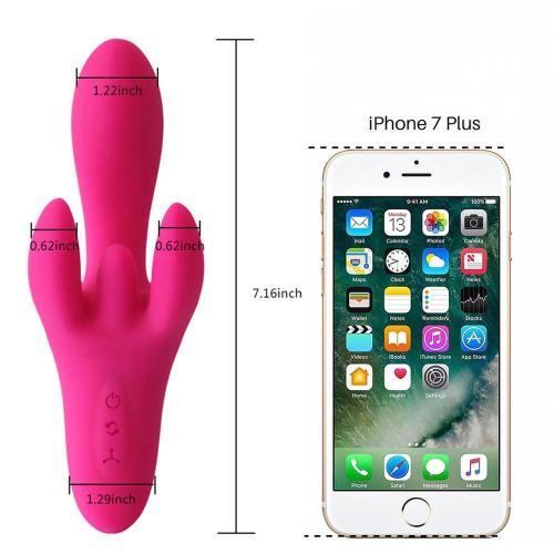 12+8 Vibration G Spot Vibrator Labia Clitoris Stimulate Bullet Dildo Adult Couples Sexshop Erotic Vibrador Sex Toys For Women