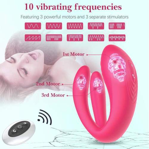 Buyging™ Wireless Couple Vibrator for Clitoral & G-Spot Stimulation