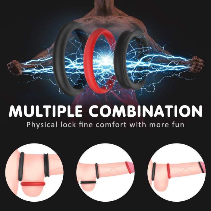 Premium Stretchy Longer Harder Stronger Erection Cock Ring