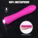 Pink Silicone Vibrator with Automatic Heating