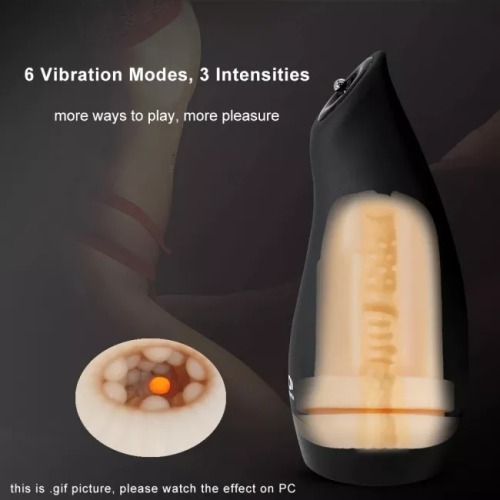 AIRTURN III 6 Vibration Modes and 3 Intensities Masturbator