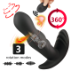 360 Degree Prostate Massager-Rotating Anal Vibrator