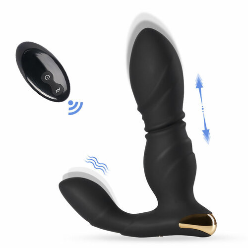 8 Thrusting&Vibrating Modes Waterproof Prostate Massager