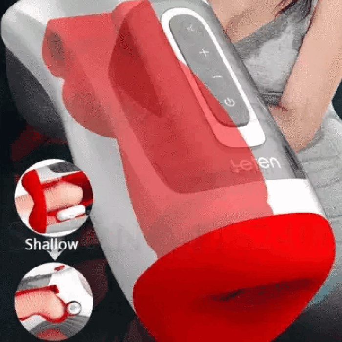 Buyging™ LETEN 3 Vibration 7 Freouencies Heating Oral Sex Cup