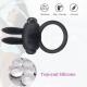 Rabbit Silicone Vibrating Cock Ring for Male and Couples