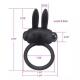 Rabbit Silicone Vibrating Cock Ring for Male and Couples